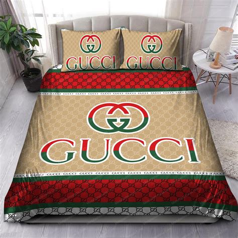 gucci bedding king|designer comforter sets gucci.